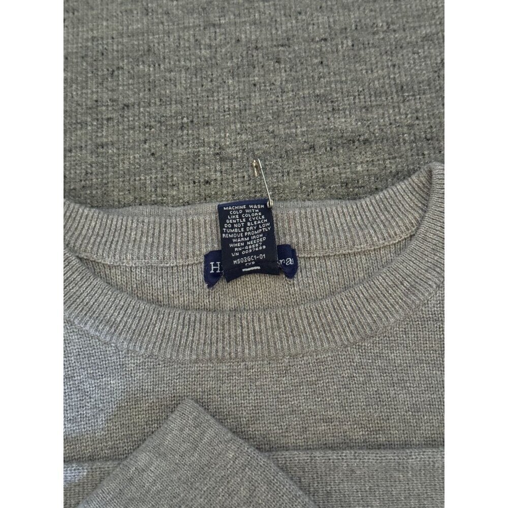 High Sierra Crew Neck Men's Sweaters Gray 100% Cotton Size XL Made in Australia - Picture 9 of 10